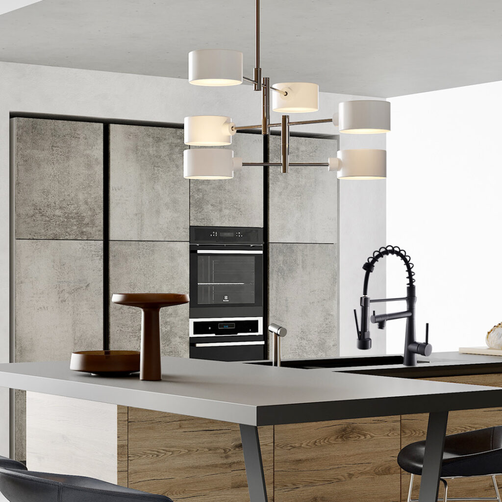 lead-free single handle kitchen faucet for RV